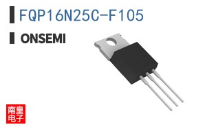 FQP16N25C-F105 The FQP16N25C-F105 is a POWER FIELD-EFFECT TRANSISTOR from On Semiconductor. It has a maximum Vds of 25V.