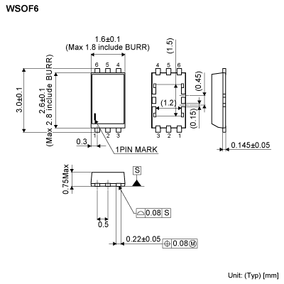 BH1603FVC-TR The ROHM Semiconductor BH1603FVC-TR is an ambient light sensor IC with a current output. It operates within a 2.4V to 5.5V range and has a wavelength sensitivity of 560nm.