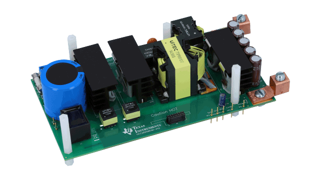 UCC28950 The Texas Instruments UCC28950 is a phase-shifted full-bridge controller designed for wide-input voltage applications. It offers enhanced zero-voltage switching and direct synchronous rectifier control.