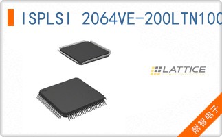 ISPLSI2064VE-200LTN100 The Lattice Semiconductor ISPLSI2064VE-200LTN100 is a CPLD with 64 macrocells and 64 I/O pins. It operates with a supply voltage of 3V to 3.6V and has a propagation delay of 4.5 ns.