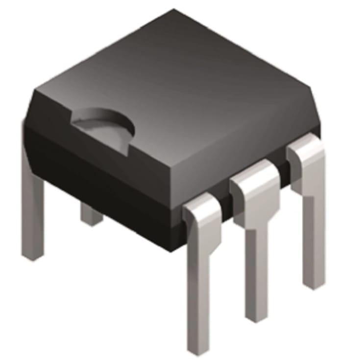 H11AV1XG The Isocom H11AV1XG is a DC input optocoupler in a through-hole PDIP package. It offers 1 channel and 5.3kVrms isolation voltage.