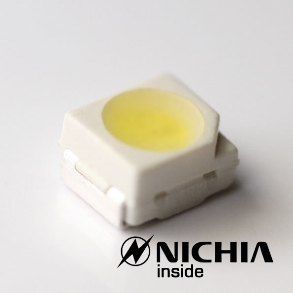 NESG064T The Nichia NESG064T is a green SMD LED with a typical luminous intensity of 1560mcd and a wide 115° viewing angle. It is designed for surface mounting.