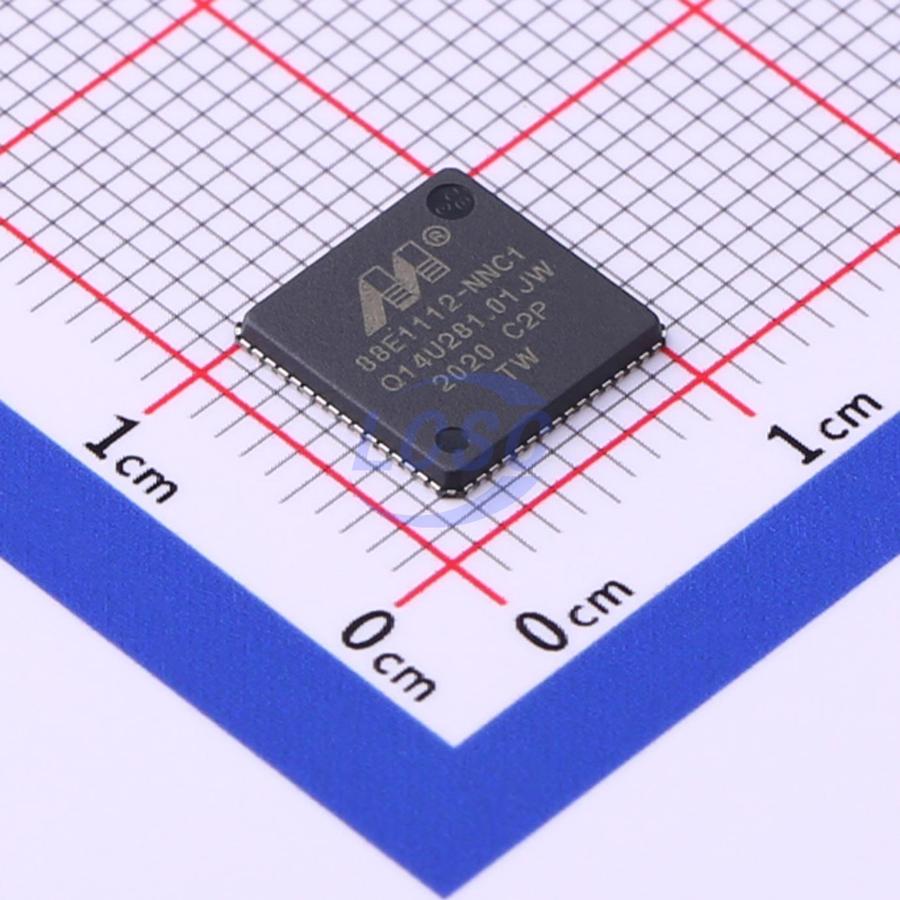 88E1112-C2-NNC1C000 The Marvell 88E1112-C2-NNC1C000 is an Ethernet Transceiver. It is RoHS3 Compliant and has an MSL of Level 1.