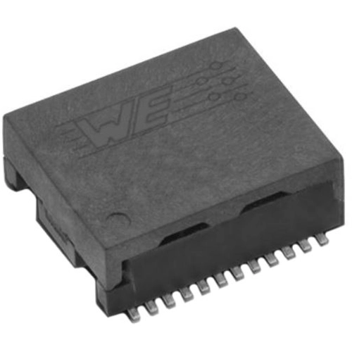 7490220123 The Würth Elektronik 7490220123 is a pulse transformer designed for LAN 10/100/1000 Base-T applications. It features a 180µH inductance and a 1:1 turns ratio.