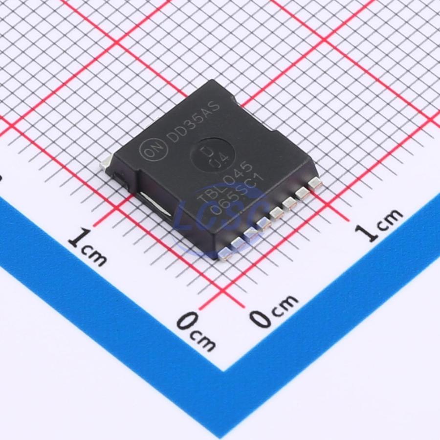 NTBL045N065SC1 The On Semiconductor NTBL045N065SC1 is an N-Channel Silicon Carbide MOSFET designed for high-performance applications. It offers a 650V drain-to-source voltage and a maximum continuous drain current of 73A.