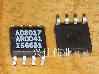 AD8017AR The AD8017AR is a comparator from AD, available in a SOP8 package. It meets RoHS3 compliance standards.