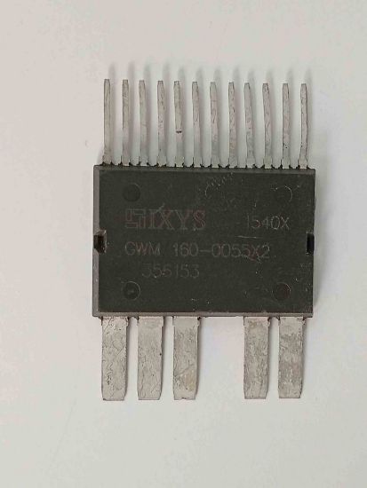 GWM160-0055X2 The IXYS GWM160-0055X2 is a transistor featuring RoHS3 compliance and Moisture Sensitivity Level 1. It is designed for electronic applications requiring reliable performance.