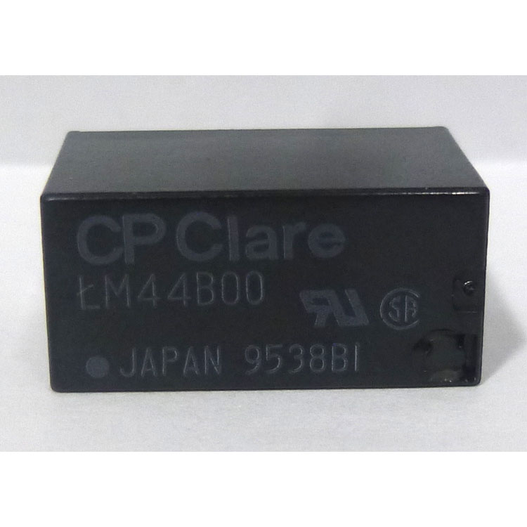 LM44B00 The CP Clare LM44B00 is a DPDT reed relay designed for reliable low-power switching. It features a 5V coil and a 2 Amp contact rating.