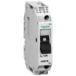 GB2CB16 The Schneider Electric GB2CB16 is a 1-pole thermal-magnetic circuit breaker designed for control circuit applications. It offers a 10A current rating and a 277VAC/48VDC voltage rating.