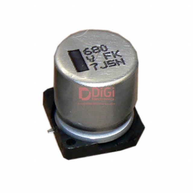 AFK157M63H32T-F The Cornell Dubilier Electronics AFK157M63H32T-F is an aluminum electrolytic capacitor with a capacitance of 150µF and a voltage rating of 63V. It features a ±20% tolerance and is designed for surface mounting.