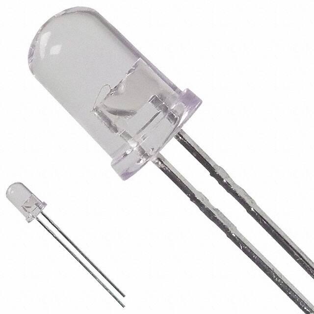 HLMP-EL08-VY000 The Avago Technologies HLMP-EL08-VY000 is a single color LED with an amber hue. It features an untinted, nondiffused lens and comes in a T-1 3/4 package.