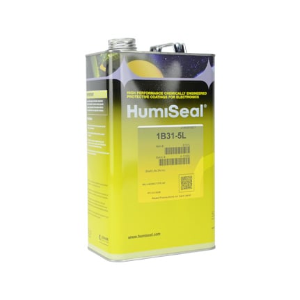 HUMISEAL 1B31 The HumiSeal 1B31 is a one-component, fast-curing acrylic conformal coating designed for circuit assemblies. It provides excellent flexibility and moisture protection.