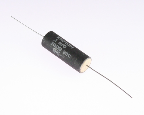 KMP10P1 The Cornell Dubilier Electronics KMP10P1 is a film capacitor with a capacitance of 0.1 µF and a voltage rating of 1000 VDC. It offers a tolerance of ±10% and operates across a wide temperature range.
