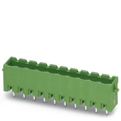 MSTBVA2,5/2G The Phoenix Contact MSTBVA 2,5/ 2-G-RN is a 2-position PCB header designed for wave soldering. It offers a nominal current of 12A and a rated voltage of 320V (III/2).