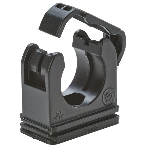 5030.020.211 This Flexa 5030.020.211 is a hose holder designed for cable management. It measures 29mm in length, 20mm in width, and 27mm in height.