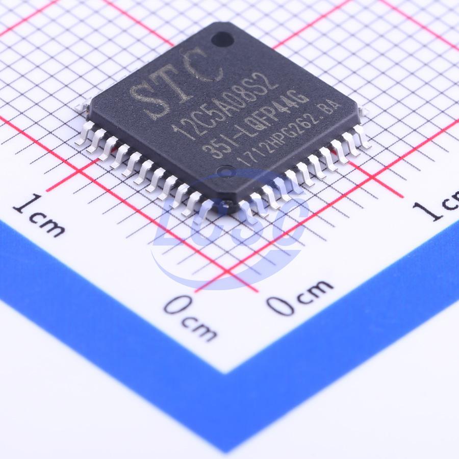 STC12C5A08S2-35I-LQFP44 The STC12C5A08S2-35I-LQFP44 is an 8051-based microcontroller from STC Microcontroller. It operates at up to 35 MHz and features 8 KB of Flash memory.