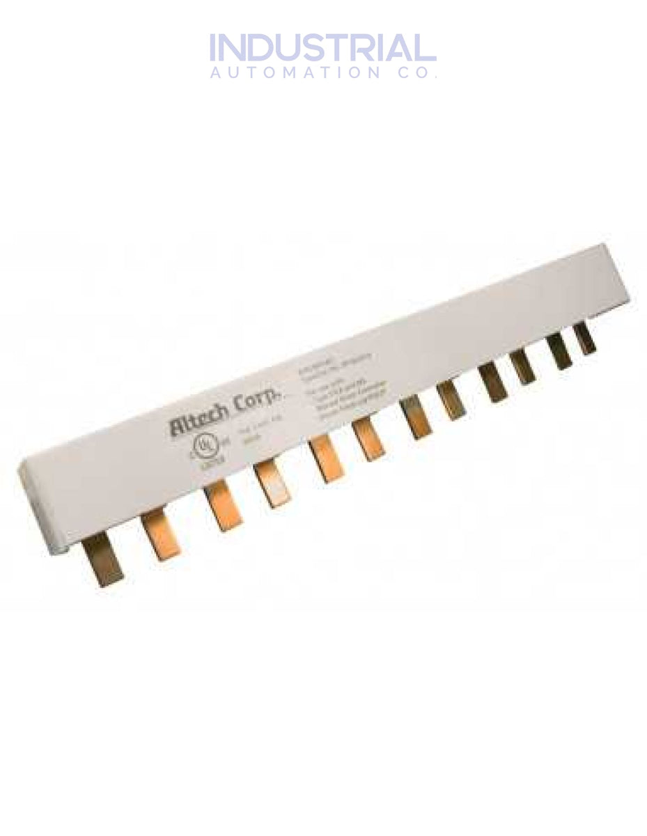 2P25U3H/54 The Altech Corporation 2P25U3H/54 is a bus bar designed for use with miniature molded circuit breakers. It features 2.5 poles and a 25mm² cross-sectional area.