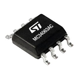 MC34063ACD-TR The STMicroelectronics MC34063ACD-TR is a versatile DC DC converter IC. It supports buck, boost, buck-boost, and inverting topologies with adjustable output voltage.