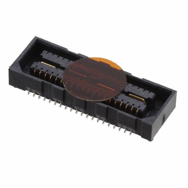 QSE-020-01-L-D-A-K The Samtec Inc. QSE-020-01-L-D-A-K is a 40-position receptacle connector with a 0.8mm pitch and surface mount termination. It is rated for 225V and features gold-plated contacts.