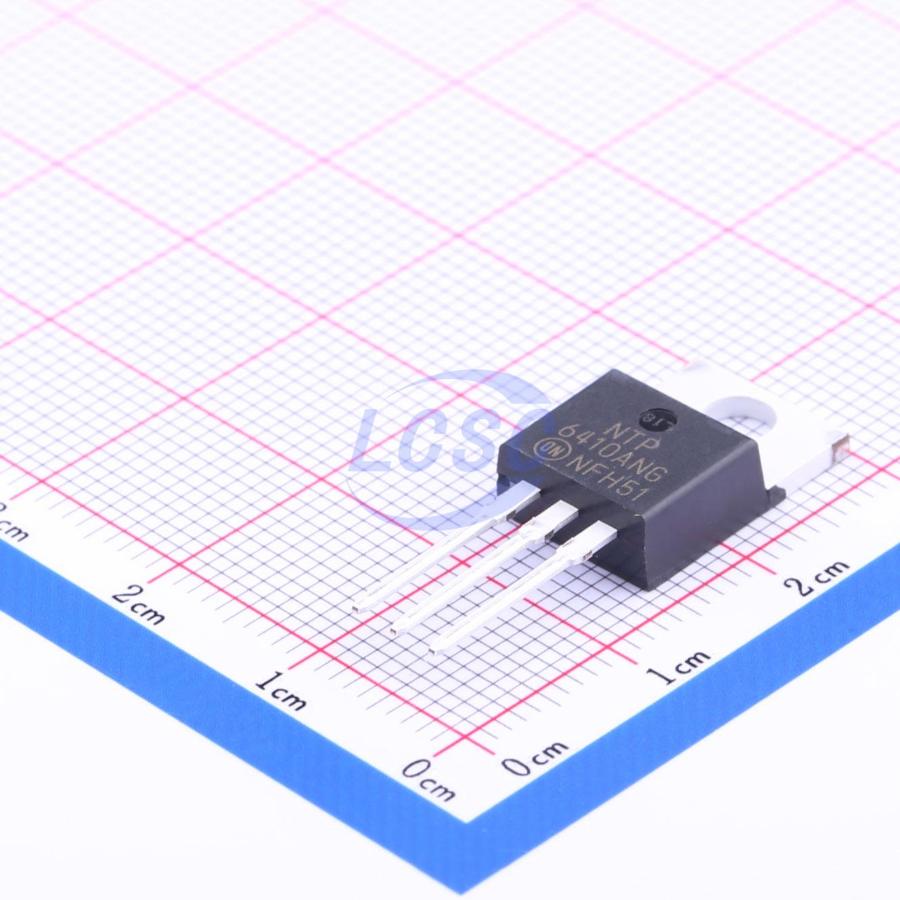 NTP6410ANG The ON Semiconductor NTP6410ANG is an N-Channel MOSFET designed for power applications. It offers a 100V drain-to-source voltage and a continuous current capability of 76A.