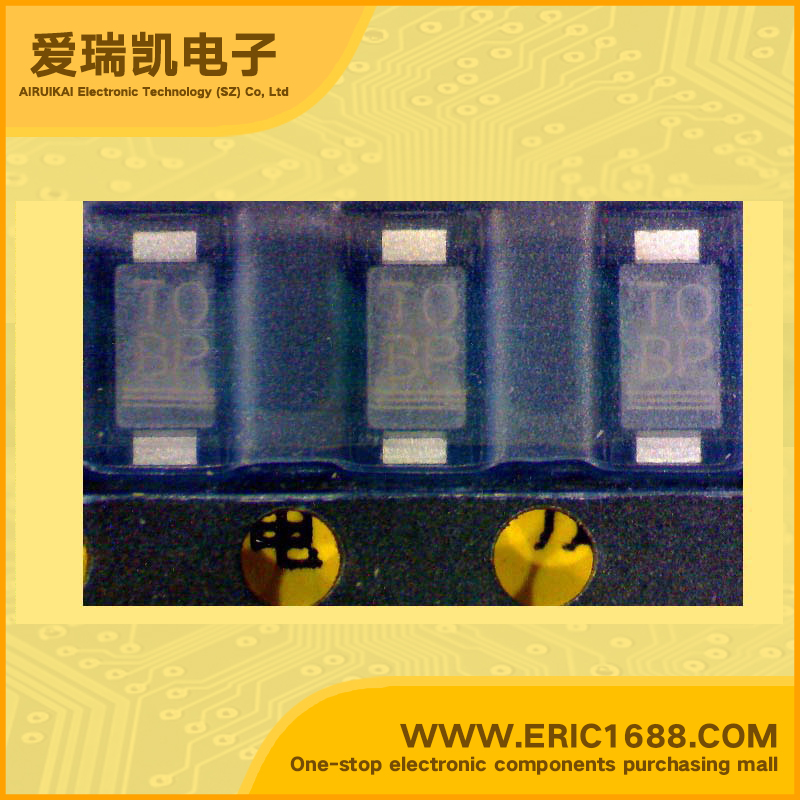 SMF16A-GS08 The Vishay Dale SMF16A-GS08 is a unidirectional TVS diode designed for surface mount applications. It offers 16V reverse standoff voltage and 7.7A peak surge current.