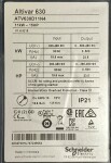 ATV630D11N4 The Schneider Electric ATV630D11N4 is a variable speed AC drive designed for process and utilities applications. It supports asynchronous and synchronous motors with a supply voltage of 380-480V.