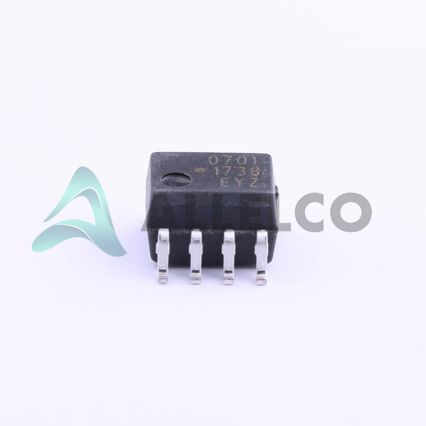 HCPL-0701-500E The Avago Technologies HCPL-0701-500E is a logic output optoisolator. It features RoHS3 compliance and MSL 1 rating.
