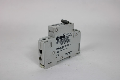 1492-CB1G010 The Allen Bradley 1492-CB1G010 is a 1-pole circuit breaker rated for 1 Amp and 277 Volts. It is RoHS3 Compliant.