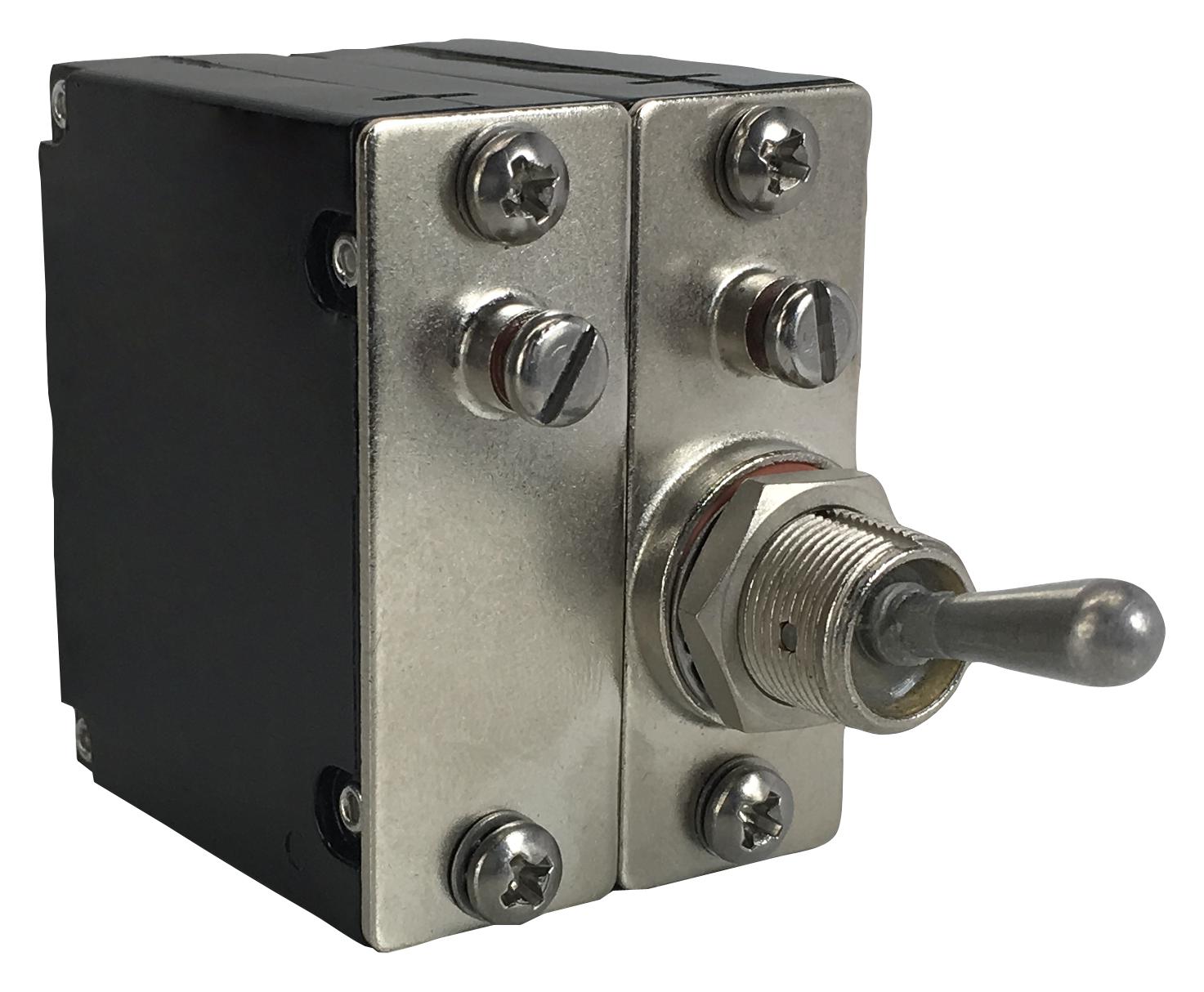 CM2-B0-20-450-201-I The CM2-B0-20-450-201-I is a 2-pole magnetic hydraulic circuit breaker rated for 5A at 480V. It features a toggle actuator and panel mount, with UL, CSA, and CCC approvals.