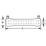 L25J6K0 The Ohmite L25J6K0 is a 25W wirewound chassis mount resistor with 6 kΩ resistance and ±5% tolerance. It features a vitreous enamel coating and solder lug leads.
