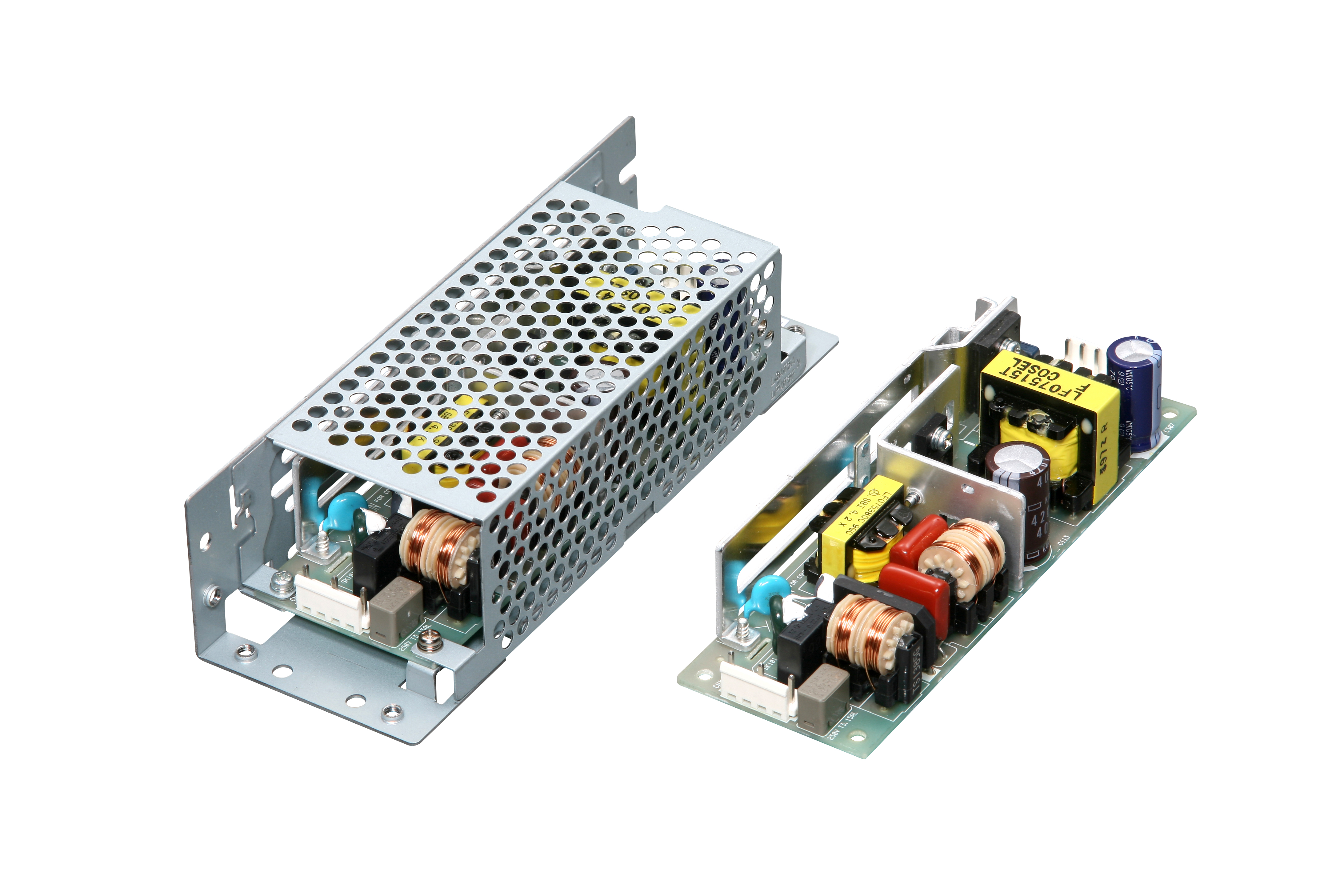 LFA75F-36-SNJ1Y The Cosel LFA75F-36-SNJ1Y is an enclosed AC/DC converter providing a 36VDC output at 2.1A, with a maximum power of 75.6W. It features universal input voltage and high efficiency.