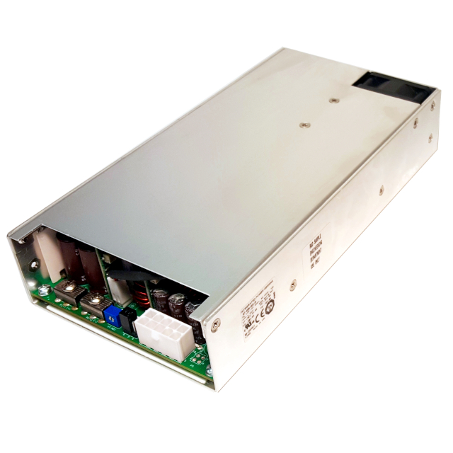 101189304 The Integrated Power Designs 101189304 is an enclosed AC DC converter with 400W power output. It features multiple voltage outputs including 5V, 28V, and +/-15V.