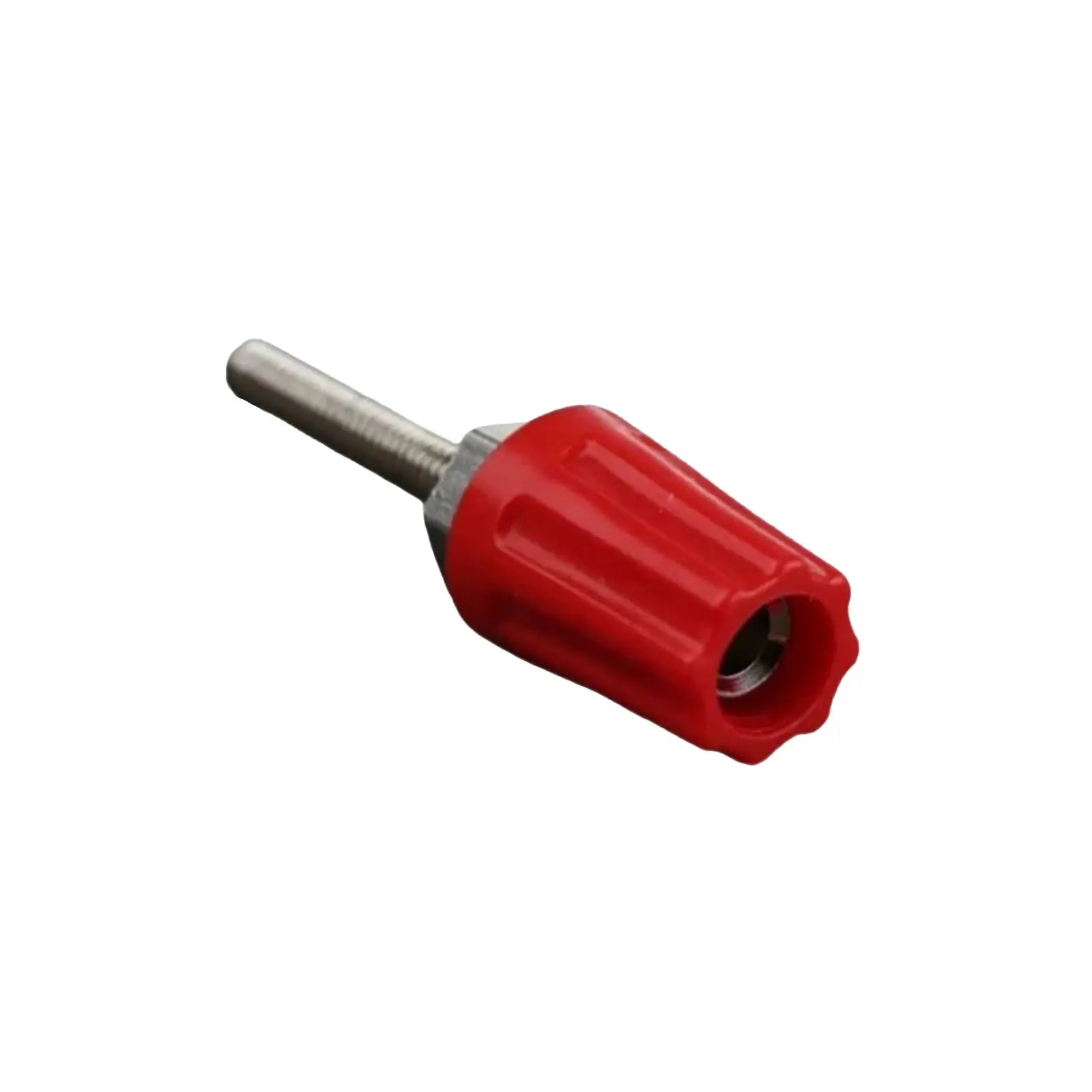423-239 This RS Components 423-239 is a female binding post featuring a 4mm connector size. It is rated for 16A and 50VDC with solder termination.