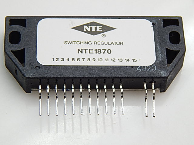 NTE1870 The NTE1870 is a module from NTE Electronics designed for color TV switching applications. It features RoHS3 compliance and a Moisture Sensitivity Level of 1.