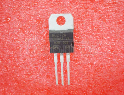 BUZ72A N-channel enhancement mode power MOSFET. 100V drain-source breakdown voltage, 9A continuous drain current, 0.25Ω max on-resistance.