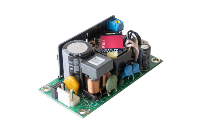 TPI 50-115A-J The Traco Power TPI 50-115A-J is a 50W AC/DC open frame switching power supply. It offers a 15V dc output and accepts an 85-264V ac input.