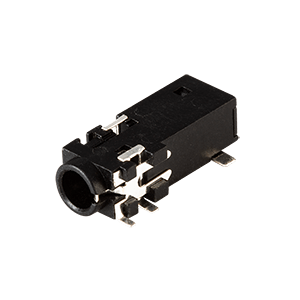 SJ-43514-SMT-TR The CUI Inc. SJ-43514-SMT-TR is an audio connector jack designed for various audio applications. It features RoHS3 compliance and an MSL 1 rating.