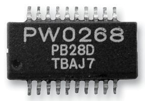 PW0268 The PW0268 is an ultrasonic sonar ranging IC from Pro-Wave Electronics Corp. It operates on a single 6-10V supply and supports frequencies up to 250KHz.