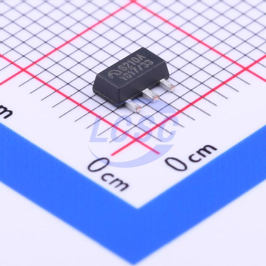 ME6210A33PG The ME6210A33PG is a linear, low dropout (LDO) voltage regulator from Nanjing Micro-One Electronic Co., Ltd. It offers RoHS3 compliance and an MSL 1 rating.