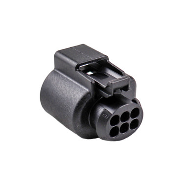1928404669 The Bosch 1928404669 is a 6-way, female BAK connector system. It features a black housing and secondary locking.