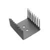TV35 The TV35 is a stamped heatsink from Aavid, Thermal Division of Boyd Corporation, designed for TO220 packages. It features a black anodised surface finish and bolt mounting.