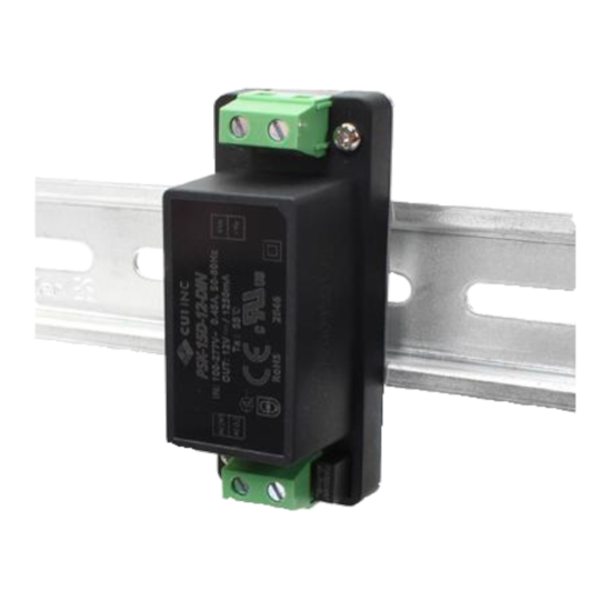 PSK-15D-5 The CUI Inc. PSK-15D-5 is an enclosed AC/DC converter with a 5Vdc output, delivering 15W of power and 3A current. It operates from an input voltage range of 85-305 Vac.