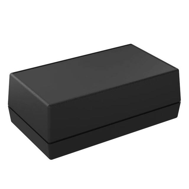 152I2AA,BK BOX ABS BLACK 5.620"L X 3.250"W