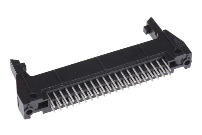3432-6302RB The 3M 3432-6302RB is a straight through-hole PCB header from the 3000 series. It features 40 contacts arranged in 2 rows with a 2.54mm pitch.