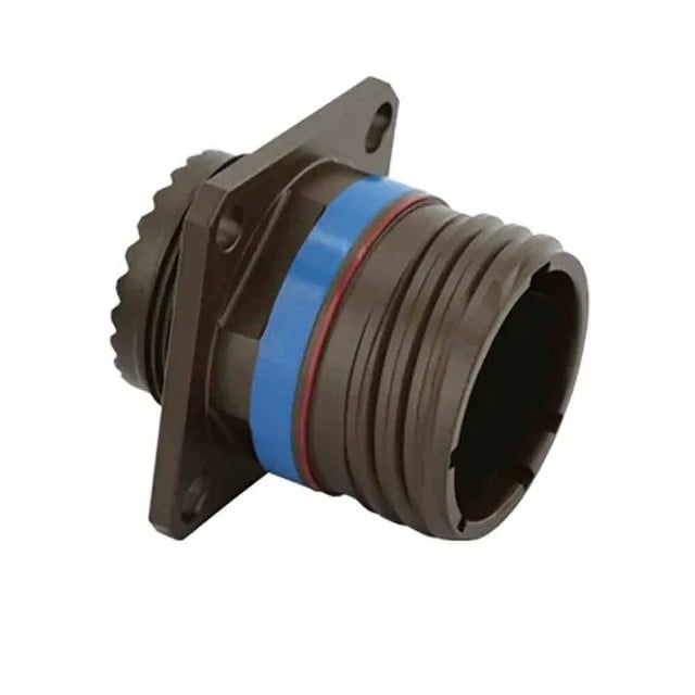 D38999/32W25N Aluminum dust cap (cover) for MIL-DTL-38999 Series III plugs. Olive color, shell size 25, with metal chain.