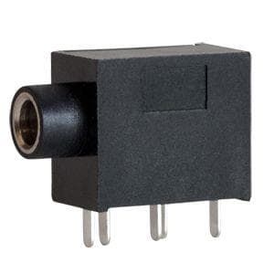 SJ1-3533NG The CUI Inc. SJ1-3533NG is a phone connector with a 12V voltage rating and 1A current capacity. It features brass contacts with tin plating.