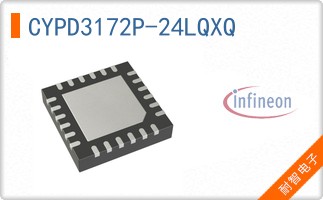CYPD3172P-24LQXQ The Infineon CYPD3172P-24LQXQ is a highly integrated USB Type-C port controller. It supports various charging protocols and offers configurable protection features.