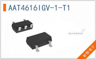 AAT4616IGV-1-T1 The AAT4616IGV-1-T1 is a power switch from ISSI. It features a 2A output current and operates within a 2.4V to 5.5V range.