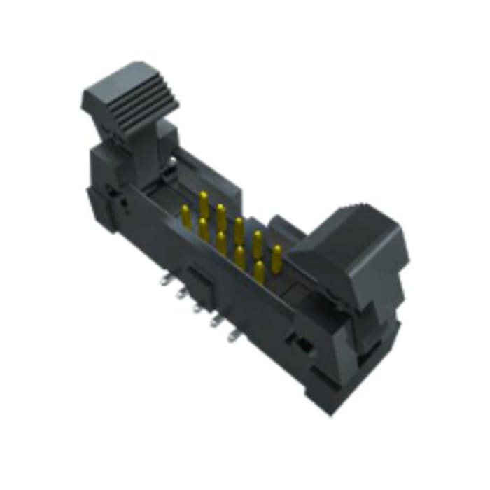 EHF-105-01-F-D-SM-P-TR The Samtec EHF-105-01-F-D-SM-P-TR is a PCB header with 10 contacts arranged in 2 rows. It features a 1.27mm pitch and straight orientation.