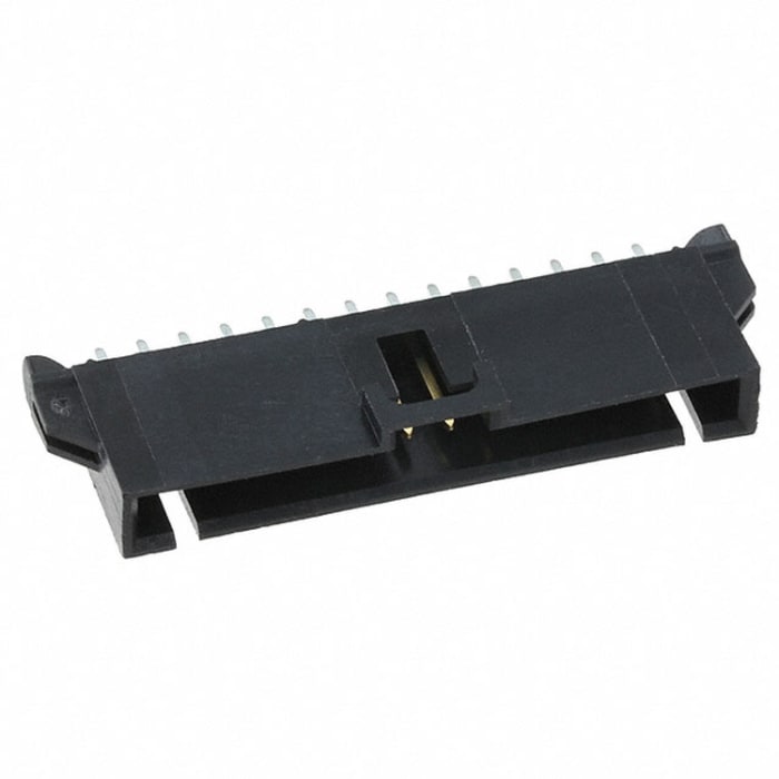 70545-0048 The Molex 70545-0048 is a vertical PCB header with 14 contacts and a 2.54mm pitch. It offers a 3A current rating and operates within a temperature range of -40°C to 105°C.